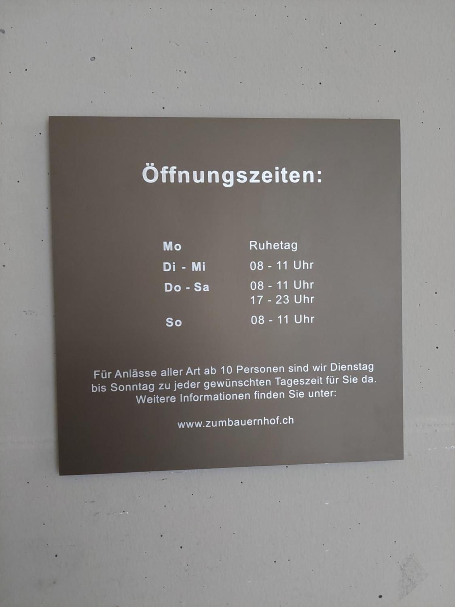 Gasthaus Zum Bauernhof Oberlunkhofen Exterior photo